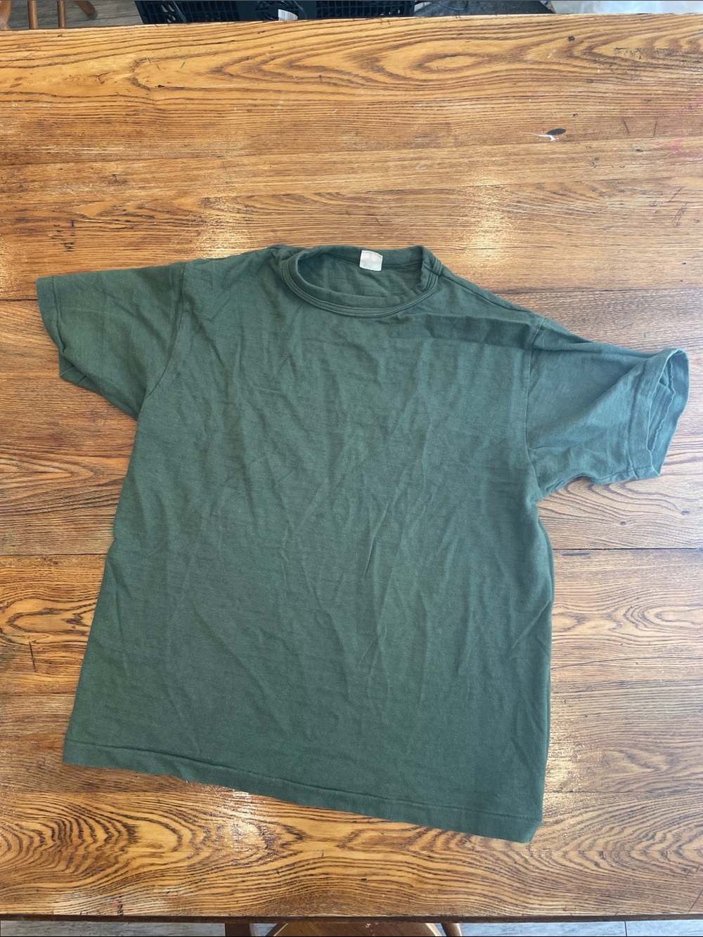 Warehouse 4601 Loopwheel Tee - Forest